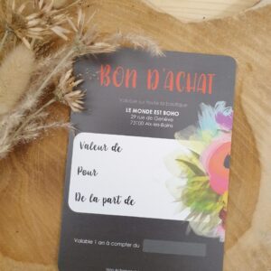 Bon d'achat 50€