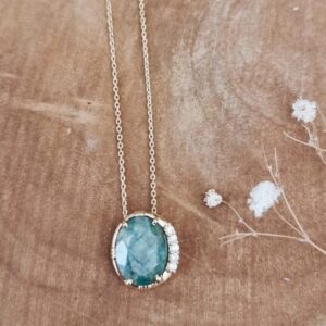 Collier Émeraude Stellaire