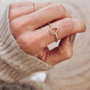 Bague Goutte d'Or