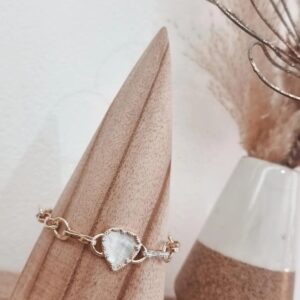Bracelet Cœur Nacré