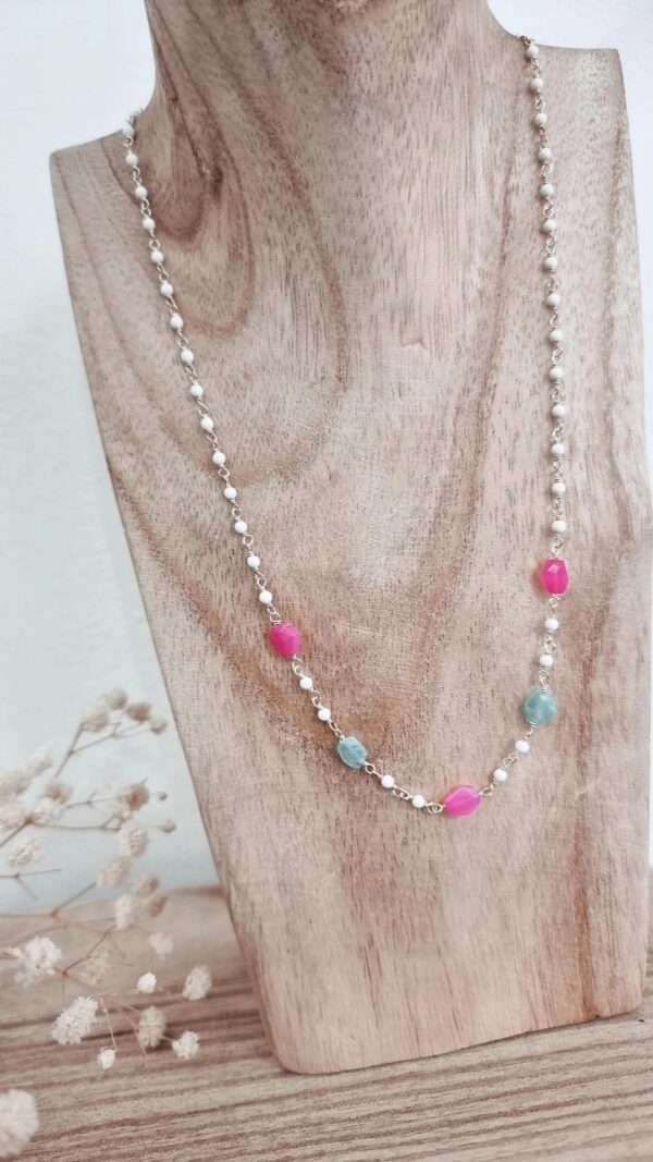 Collier Mumbai Amazonite