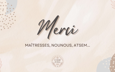 Des bijoux pour dire merci !