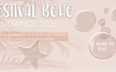 Tendance Festival 2025 : L’été sera bohème, libre et lumineux chez LE MONDE EST BOHO